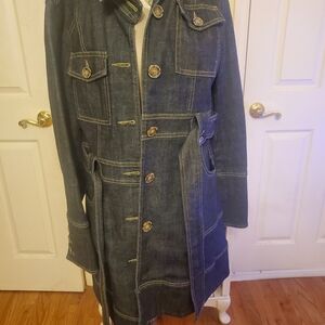 Laundry by Shelli Segal Jean Trench Jacket